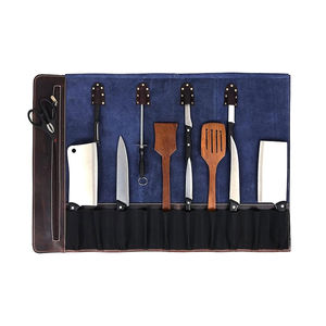 กระเป๋าเก็บมีดหนัง ดีไซน์ทนทาน ปิดแน่นหนา ปรับแต่งได้ เหมาะสำหรับการเดินทางและการจัดเก็บอย่างปลอดภัย - Product Image 2