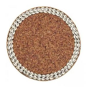 Mantel Individual con cuentas bordado a mano de calidad superior, diseño Floral para decoración de mesa, decoración de Navidad y boda - Product Image 5