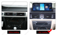 Reproductor de Video con Pantalla Táctil Android MEKEDE 1920*720P Qualcomm 680, Radio Estéreo para Auto, DVR para BMW Serie 3 E90 E91 E92 2005-2012