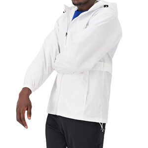 Veste coupe-vent en polyester à la mode pour hommes 100%, veste de pluie d'été coupe-vent et imperméable grande taille personnalisée 2026 vente en gros - Product Image 2