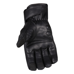 Guantes de moto de cuero genuino de calidad superior para hombre, acolchado de Gel, protección de la palma de los nudillos, diseño liso para viajes en bicicleta - Product Image 3