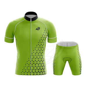 Conjunto de ropa deportiva de Ciclismo de Color personalizado de la mejor calidad Transpirable Opciones de talla grande Uniforme de Ciclismo de la mejor calidad - Product Image 1