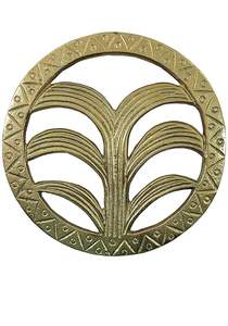 Salvamanteles de Metal de latón de aluminio y alta calidad de lujo, almohadilla de mesa con patrón cuadrado ligero, ollas calientes decorativas, sartenes, platos, alfombrillas - Product Image 5