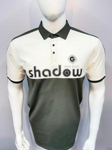 เสื้อยืดคอปกแขนสั้นผู้ชายแบบพอดีตัวเสื้อยืดทันสมัยพิมพ์เงาตัดกัน100% ผ้าฝ้าย dobby ระบายอากาศ getzo - Product Image 5