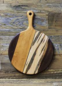 Tabla de cortar de madera de acacia con asa, tabla de cortar de queso duradera de alta calidad - Product Image 6