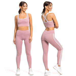 Vente en gros Nouvel ensemble de vêtements de yoga pour femmes Qualité supérieure Respirant Durable Vêtements de yoga pour femmes Meilleur style tendance - Product Image 5