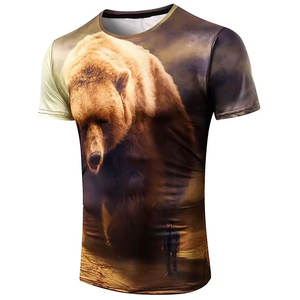 2024 camiseta sublimada impresa personalizada poliéster hecho mejor venta 3D camisetas fabricación en Pakistán por Quick Industries - Product Image 3