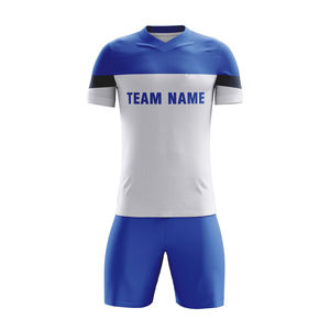 Maillot de football américain pour homme de haute qualité OEM, couleurs personnalisées, respirant, manches courtes, tissu 100% polyester - Product Image 2