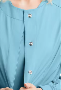 Top qualité hôpital uniformes blanc laboratoire blouse pour femmes robe médecin et infirmière gommage 60% coton 40% Polyester - Product Image 4