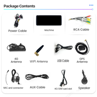 Lecteur vidéo tactile Android Navifly EU STOCK série TK écran QLED Qualcomm 680 pour Benz C W205-GLC X253-V classe 2014-2018