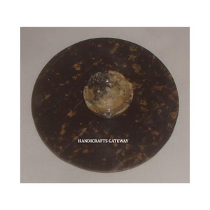 Brûleur d'encens en pierre ollaire naturelle, design exclusif et étonnant, finition de haute qualité, pour la décoration intérieure. - Product Image 1