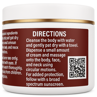 COCO GLOW Beurre Corporel Éclaircissant Intense et Rajeunissant avec Alpha Arbutine, Acide Kojique, Glutathion et Vitamine C pour une Hydratation Profonde