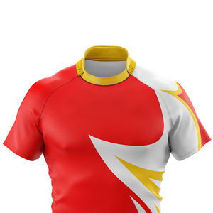 Custom Sublimation <b>Printed</b> Rugby Jersey Top Quality All Sizes Available Rugby Jersey Made With Polyester <b>Material</b> OEM Serviced - Product Image 3