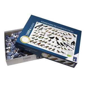 Native Garden Birds Custom Jigsaw Puzzle 2000 Pieces Educational Toy for Kids Paper Material DIY Logo Print Free Sample - Product Image 4