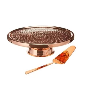 Classic Design <b>3</b> <b>Tier</b> Metal Round Shape <b>Cake</b> <b>Stand</b> Gold Finished for Birthday Event Party Display <b>Stand</b> Wholesale Bulk - Product Image 5