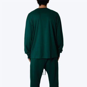 ขายส่งเสื้อยืดแขนยาว Streetwear เสื้อยืดแขนยาวเฮฟวี่เวทแบบกําหนดเองสําหรับผู้ชาย - Product Image 6