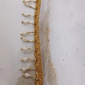 Adornos de encaje químico refinado para vestidos Kurtis y prendas suministradas a granel para opciones de ancho personalizables de exportación - Product Image 3