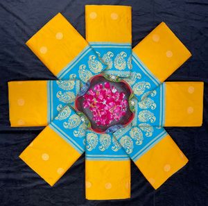 ล่าสุดดีไซเนอร์ที่อุดมไปด้วย pallu และ jacquard. - Product Image 6