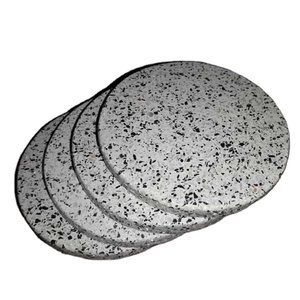 Juego de Posavasos de Cerámica y Mármol Hechos a Mano Personalizados |   Posavasos de Piedra al por Mayor con Base de Corcho |   Decoración Moderna para Mesa |   Regalo Premium - Product Image 1