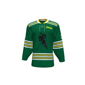 Jersey de hockey sobre hielo barato al por mayor, jersey de hockey sobre hielo de alta calidad personalizado profesional americano - Product Image 2