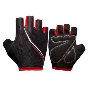 ถุงมือปั่นจักรยานแบบครึ่งนิ้ว ขายดี ดีไซน์หนัง ระบายอากาศได้ดี สวมใส่สบาย ทนทาน แข็งแรง สำหรับปั่นจักรยานกลางแจ้ง รุ่นล่าสุด - Product Image 4
