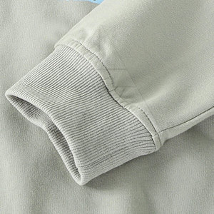 Venta al por mayor de sudadera de los hombres por encargo de cuello redondo sudadera sólida y estilos de impresión Casual tela de invierno de bajo precio para la venta - Product Image 4