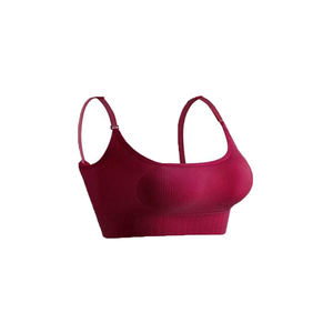 Sujetador Deportivo de Alta Sujeción Antibacteriano para Mujer, Conjunto de 2 Piezas para Yoga, Fitness y Gimnasio, Ropa Deportiva para Adultos con Logotipo Frontal, Spandex/Nailon - Product Image 5