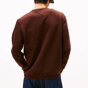 เสื้อสวมหัวคอกลมมีฮู้ดแบบคลาสสิก (ปรับแต่งได้)-ผ้าฝ้าย100% ถักเป็นมิตรกับสิ่งแวดล้อม - Product Image 3