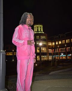 Chándal de Invierno para Hombre, 100% Algodón, Transpirable, Resistente al Viento, Cómodo, Moderno, de Alta Calidad, con Cordón Ajustable y Forro Polar - Product Image 5