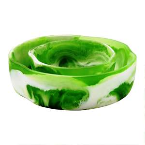 Bol décoratif en résine de fabrication artisanale de couleur verte polie de luxe, d'origine indienne, durable et écologique, pour une utilisation en fête - Product Image 6