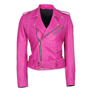 Chaqueta de cuero genuino de primera calidad con diseño elegante Costura duradera Ajuste cómodo. Para ropa informal o formal Talla XS - Product Image 1
