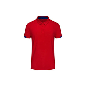 Vente en gros de polos 100% coton avec logo brodé T-shirts polos de golf unis de haute qualité Chemises polo personnalisées pour hommes - Product Image 1