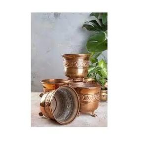 Maceta de esmalte blanco para interior, exterior, jardinería, sala de estar, hotel, restaurante, balcón, centro comercial, Oficina 2022 - Product Image 4