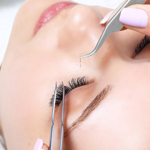 INNOVAMED Meilleures ventes Pinces à cils en acier inoxydable faites à la main Pointues Outils d'extension de haute qualité Service OEM Couleurs personnalisées - Product Image 4