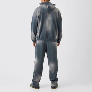 Sudadera con Capucha para Hombre, Moderna, Ecológica, de Corte Regular, Secado Rápido, Transpirable, 100% Algodón, Diseño Sólido, Manga Larga - Product Image 3