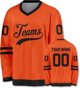 เสื้อเจอร์ซีย์เล่นฮ็อกกี้น้ำแข็งเสื้อเจอร์ซีย์ออกแบบได้ตามต้องการ - Product Image 4