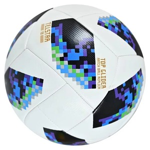 Balones de fútbol oficiales HB SPORTS tamaño 5 con logotipo personalizado Material ligero de PU alta retención de aire para entrenamiento de adultos - Product Image 1