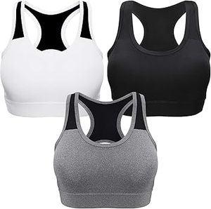 Sujetador deportivo sin costuras al por mayor, Top corto de entrenamiento cómodo con detalle de tiras, ropa de baño de playa para yoga personalizable - Product Image 3