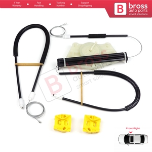 Kit de réparation de lève-vitre électrique BWR559, porte droite, pour Golf MK4 1J1 1997-2006, 2/3 portes, hayon 1J3837462 - Product Image 2