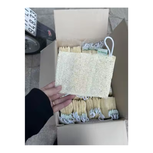 ฟองน้ำขัดตัว100% ขัดตัววัสดุธรรมชาติ Lofa loofa luffa loffa รังบวบสำหรับ Cleaning-99GD ห้องครัว - Product Image 1