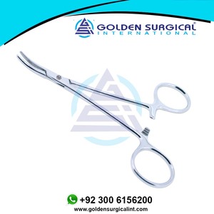 Forceps artériels Halstead promotionnels, forceps chirurgicaux artériels incurvés, instruments, forceps moustique |   Instruments chirurgicaux - Product Image 2