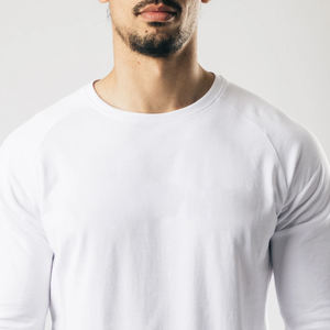 เสื้อยืดผู้ชายผ้าคอตตอน100% แห้งเร็วสำหรับผู้ชายเสื้อยืดคอกลมสำหรับใส่เดินถนนโลโก้ได้ตามต้องการ - Product Image 2