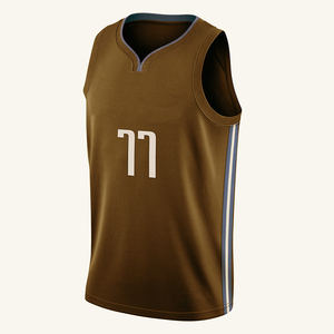 Tops personalizados cosidos impresión universitaria práctica números diseño mujer liso jóvenes baloncesto uniformes Jersey para hombres - Product Image 4