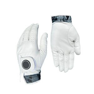 Prix usine Gants de golf en cuir Cabretta personnalisés de haute qualité Gants de golf gauche et droite de couleur unie - Product Image 6