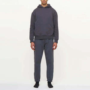 Survêtement en molleton uni surdimensionné pour homme de haute qualité, survêtement de jogging personnalisé - Product Image 1