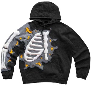 Sweat à capuche en polaire surdimensionné pour homme, best-seller 2025, impression sérigraphique, broderie, prix de gros, logo personnalisé, motif uni - Product Image 1