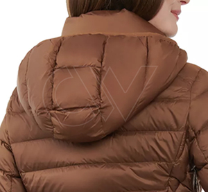 Nouvelle veste bomber d'hiver pour femmes, tendance et personnalisée, respirante, en coton uni teint - Product Image 4
