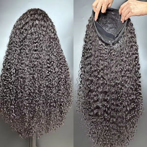 Peluca de cabello humano rizado 3 en 1, sin costuras, con cordón, sin dejar de usar, sin pegamento - Product Image 3