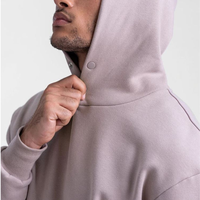 Hoodie pelindung hangat untuk pria, Hoodie bahu jatuh, Hoodie penolak air, kualitas tinggi, tiga warna, semua musim