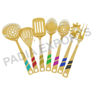 Outil de cuisine luxueux en métal doré Performance professionnelle avec un look premium - Product Image 1